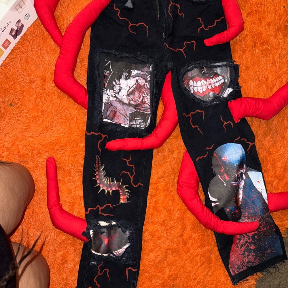 Tokyo Ghoul Void Reincarnation Custom Jeans
